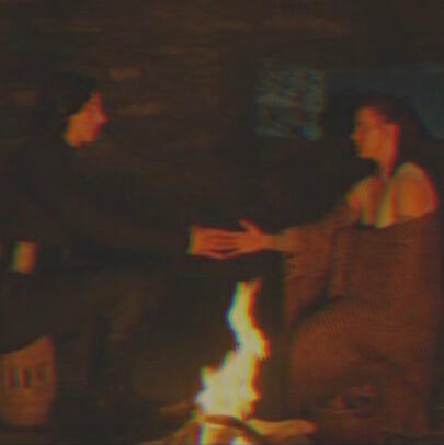 reylo hand touch scene