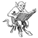 the devil reads a book